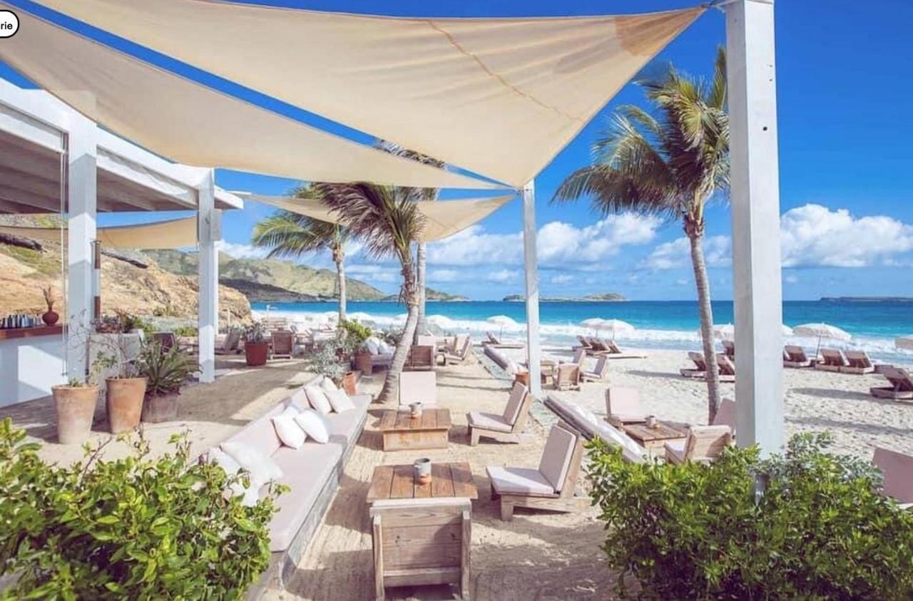 Top Floor Unit 520 Ft2 - 48 M2 With Stunning Dominant View On Ocean, St Barth, Orient Bay Cul de Sac Eksteriør bilde