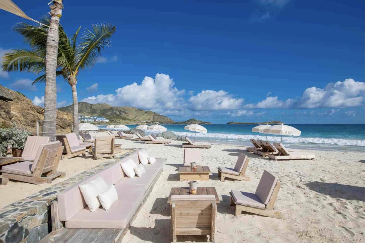 Top Floor Unit 520 Ft2 - 48 M2 With Stunning Dominant View On Ocean, St Barth, Orient Bay Cul de Sac Eksteriør bilde