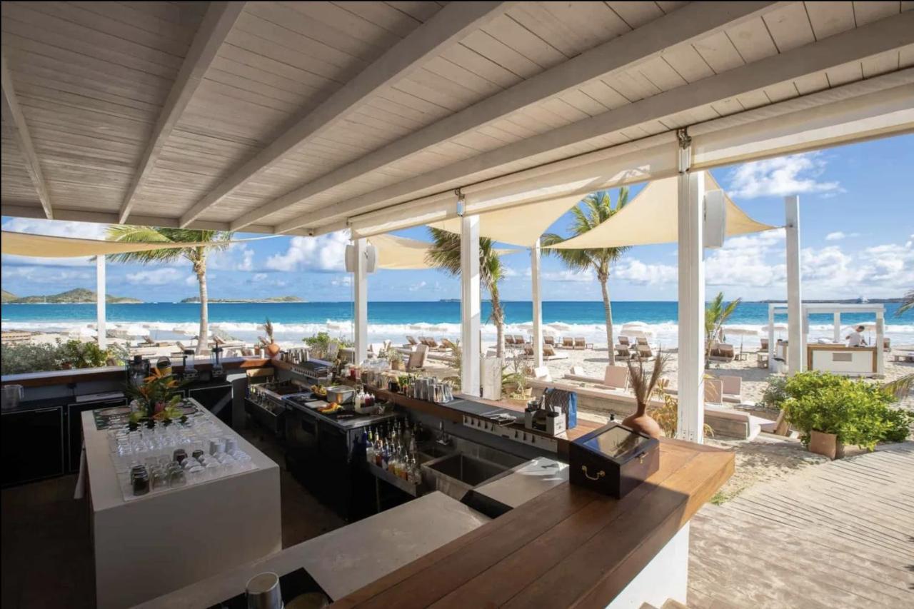 Top Floor Unit 520 Ft2 - 48 M2 With Stunning Dominant View On Ocean, St Barth, Orient Bay Cul de Sac Eksteriør bilde