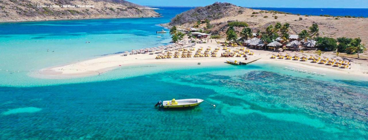 Top Floor Unit 520 Ft2 - 48 M2 With Stunning Dominant View On Ocean, St Barth, Orient Bay Cul de Sac Eksteriør bilde