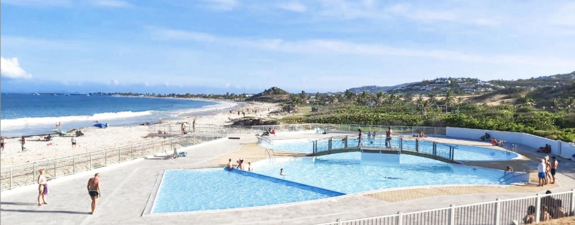 Top Floor Unit 520 Ft2 - 48 M2 With Stunning Dominant View On Ocean, St Barth, Orient Bay Cul de Sac Eksteriør bilde