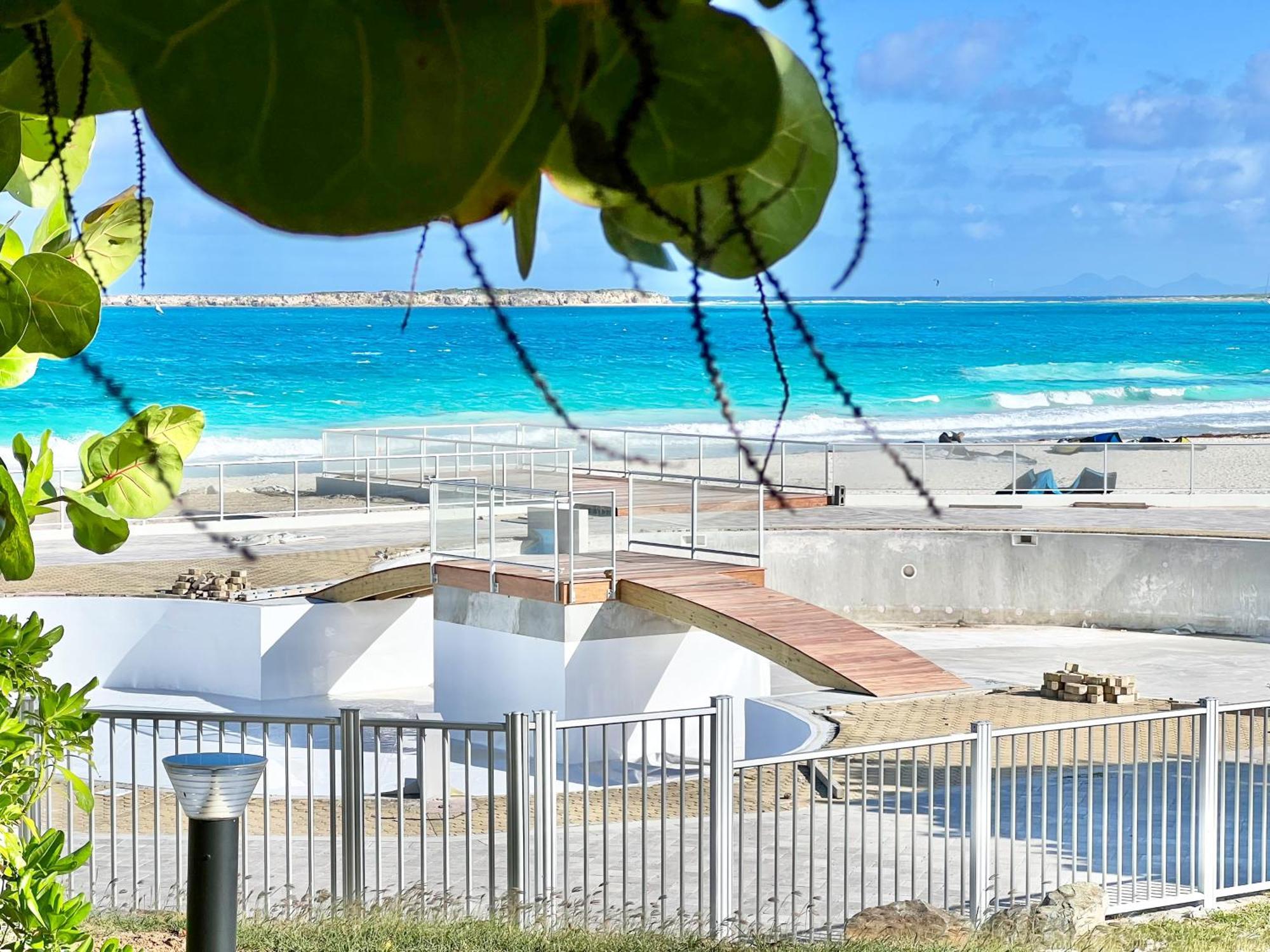 Top Floor Unit 520 Ft2 - 48 M2 With Stunning Dominant View On Ocean, St Barth, Orient Bay Cul de Sac Eksteriør bilde