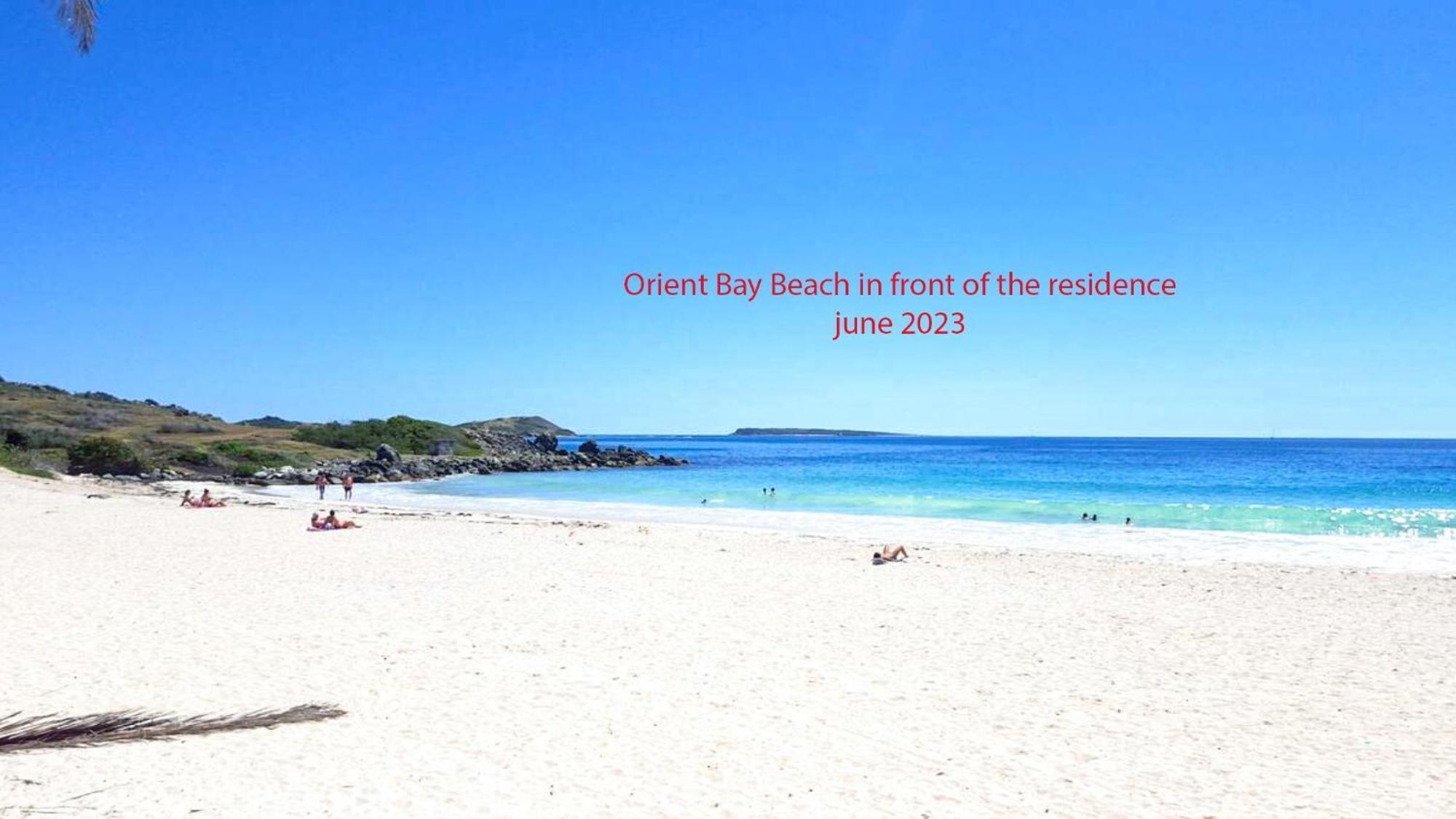 Top Floor Unit 520 Ft2 - 48 M2 With Stunning Dominant View On Ocean, St Barth, Orient Bay Cul de Sac Eksteriør bilde