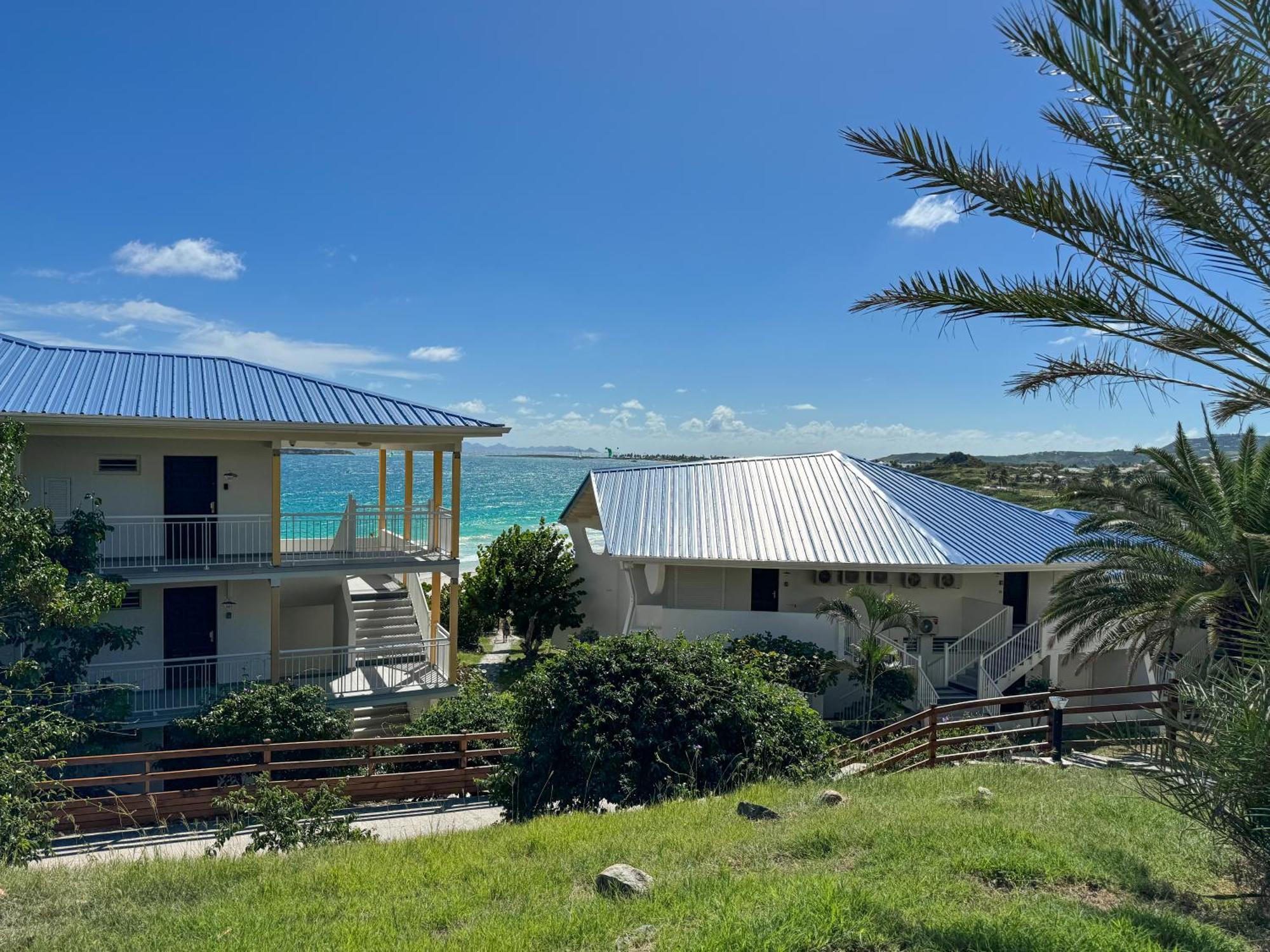 Top Floor Unit 520 Ft2 - 48 M2 With Stunning Dominant View On Ocean, St Barth, Orient Bay Cul de Sac Eksteriør bilde