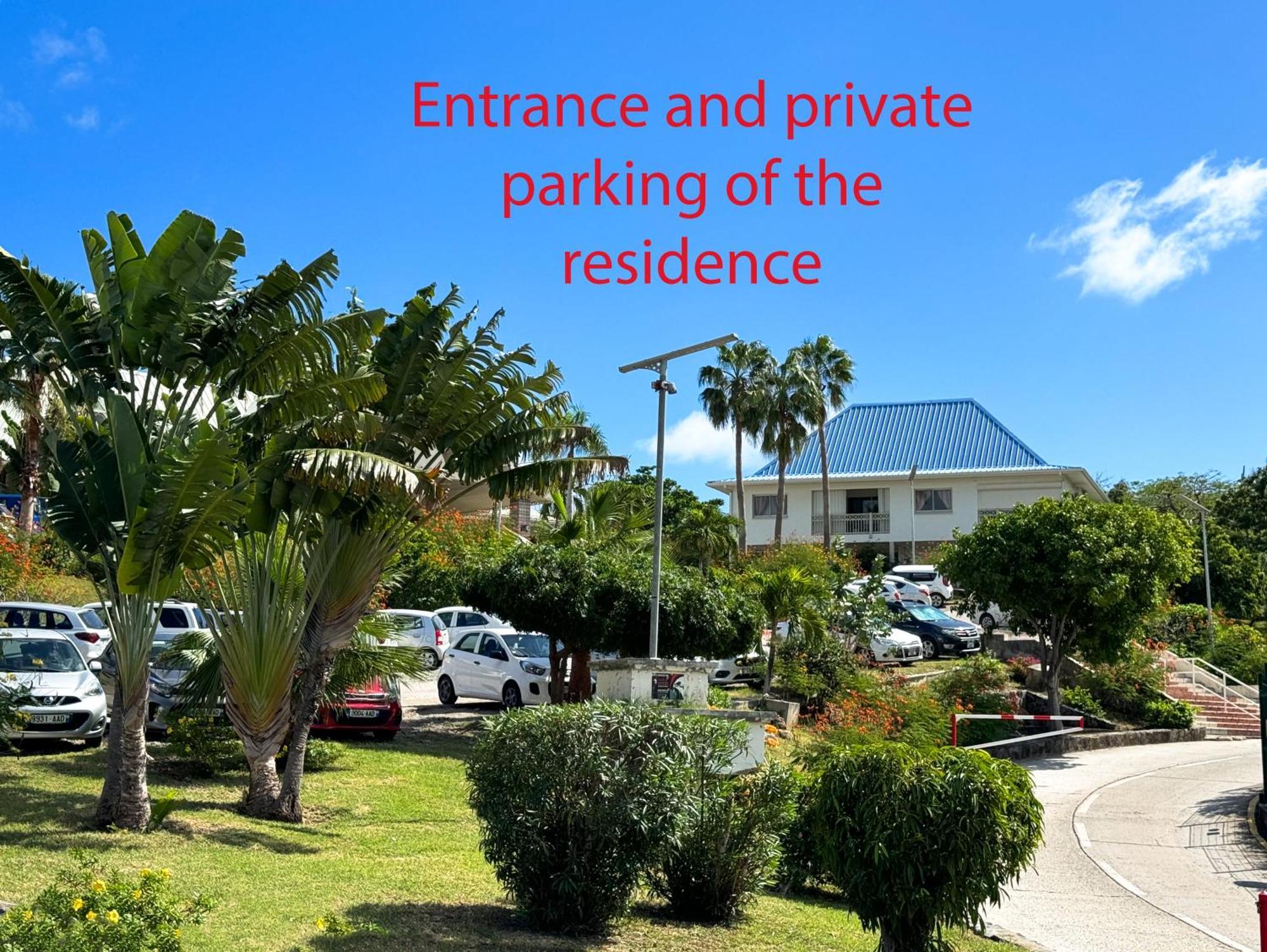 Top Floor Unit 520 Ft2 - 48 M2 With Stunning Dominant View On Ocean, St Barth, Orient Bay Cul de Sac Eksteriør bilde