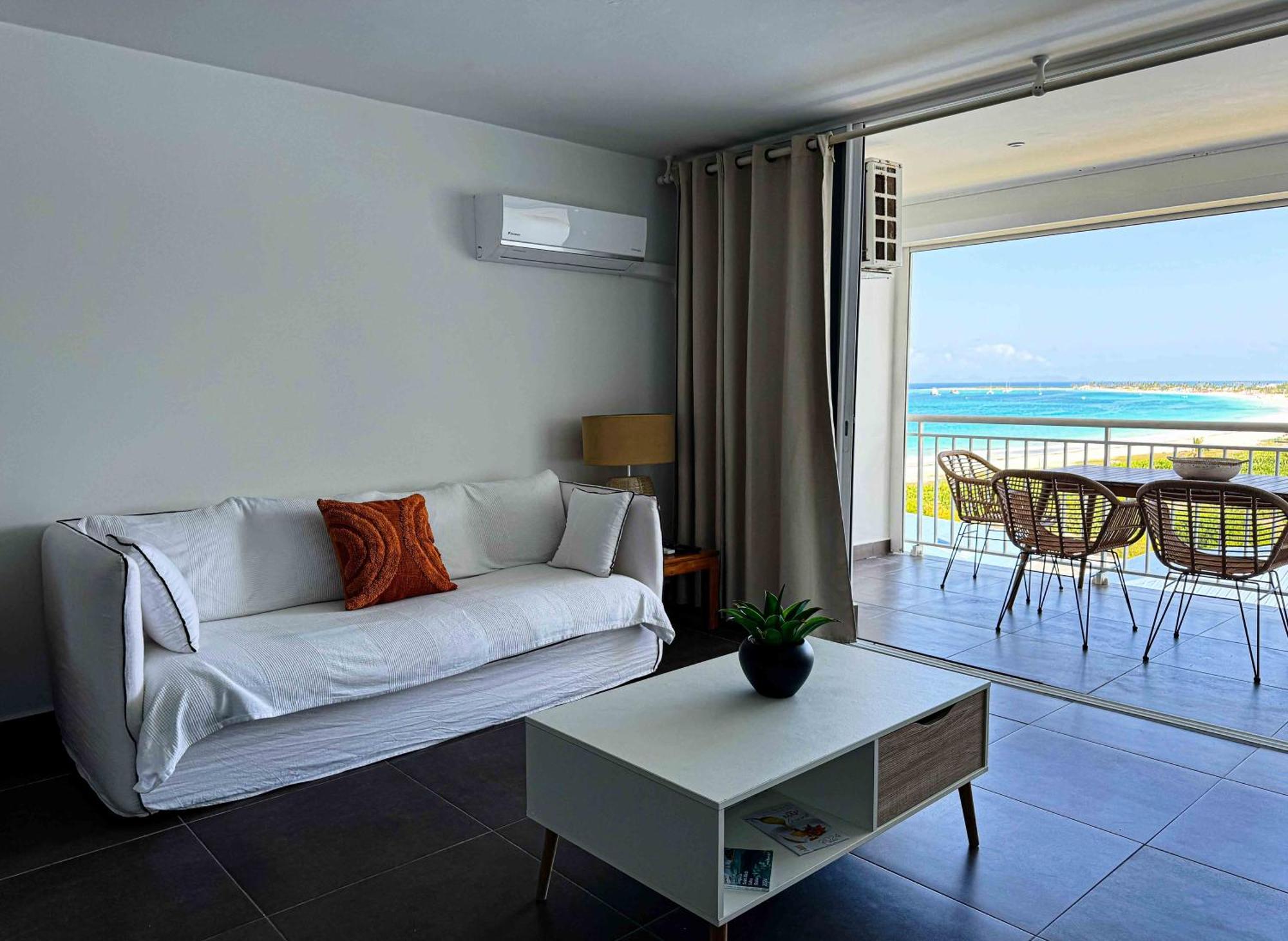 Top Floor Unit 520 Ft2 - 48 M2 With Stunning Dominant View On Ocean, St Barth, Orient Bay Cul de Sac Eksteriør bilde